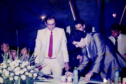 Darnes Cerutti assumiu o cargo de prefeito em 1 de janeiro de 1987 