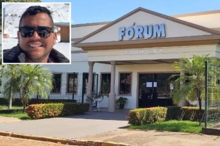 Weberkrey Ribeiro Botelho (detalhe) era advogado em Juna; ele estava em um relacionamento com a ex-esposa do condenado