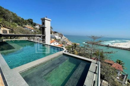 Casa do Oruam: vista para praia do Rio de Janeiro 