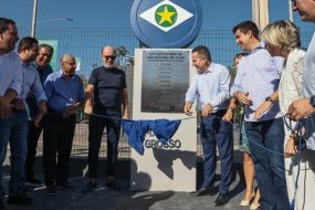 Governo inaugura gs natural no Distrito Industrial: Matriz limpa