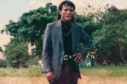 O cantor Chico Gil, que morreu em um acidente de carro em julho de 2000
