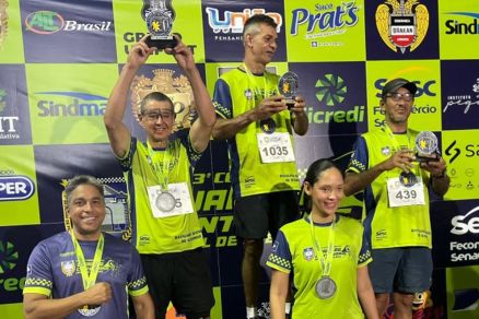 Participantes da terceira edio da Corrida Guardio Centenrio 
