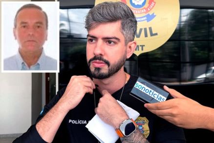 O delegado Joo Lucas Wanick, que est a frente das investigaes da morte de Jos Antnio (detalhe)