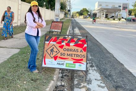 A vereadora Dra. Mara fiscalizou diversos bairros da Capital