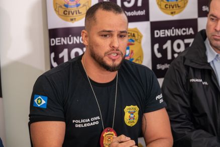 O delegado Pablo Carneiro, que conduziu Operao Sepulcro Caiado