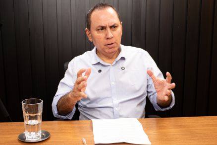 O vereador Dilemrio Alencar, que acusou o ex-prefeito de Cuiab, Emanuel Pinheiro, de apropriao indbita