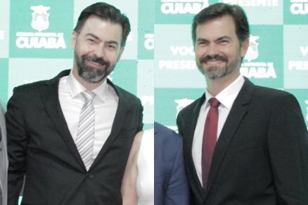 Os irmos Joo Gustavo e Luiz Evaristo Ricci Volpato