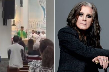 Fiel inclui nome de Ozzy Osbourne em missa 