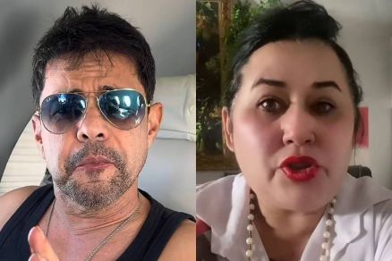 Zez Di Camargo entra em polmica com ex-cunhada, Cleo Loyola