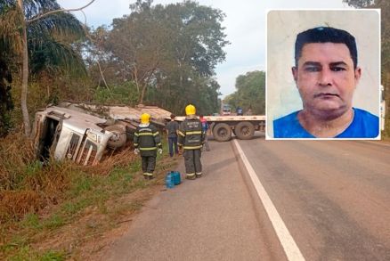Roderson Richarmes Riquelme Reis (no detalhe) no resistiu e morreu no local