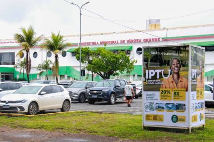 Fachada da Prefeitura de Vrzea Grande 
