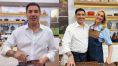 Edu Guedes volta  TV ao lado de Ana Hickmann aps cirurgia