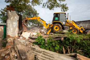 Prefeitura destri construes usadas para uso de drogas