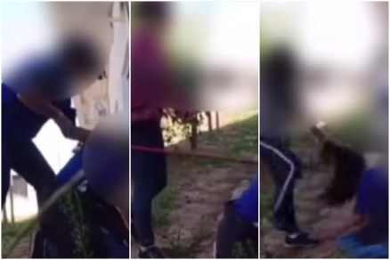Vtima  atingida com socos, pauladas e chutes 