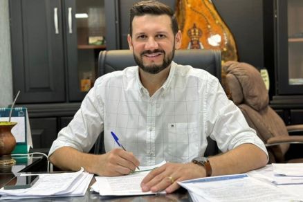 O prefeito de Brasnorte, Edelo Ferrari, que publicou decreto de conteno de despesas 
