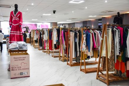 O Bazar Vem SER Mais Solidrio segue aberto ao pblico at esta quarta-feira (06), das 8h s 18h, no Salo Cloves Vettorato, no Palcio Paiagus