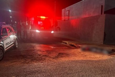 Local onde Rone Gomes dos Santos foi assassinado, na noite desta segunda