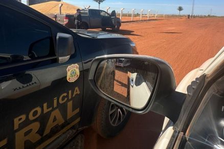 Polcia Federal durante cumprimentos de mandados 