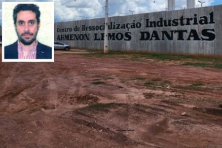 O servidor do TJ Mauro Ferreira (detalhe), que est preso em VG