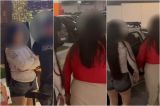 Vdeo mostra priso de suspeitas de comandar faco em MT