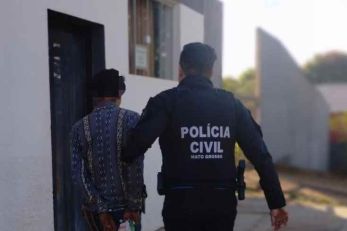 Condenado por roubo e crcere em Gois  preso em MT