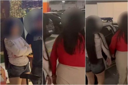 Mulheres presas no RJ e que comandavam facao em Sorriso
