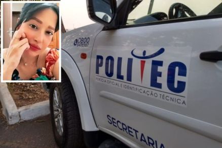 Thais Lisboa Lira (detalhe) foi encontrada morta em casa