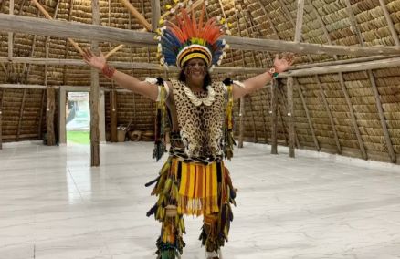 O cacique Rony Walter Azoinayce, da Aldeia Indgena Wazare, que foi condenado