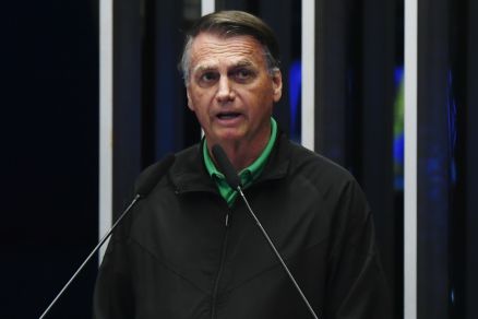 O ex-presidente Jair Bolsonaro, alvo de relatrio da Polcia Federal