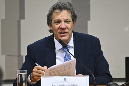 Ministro da Fazenda, Fernando Haddad, que discute a proposta 