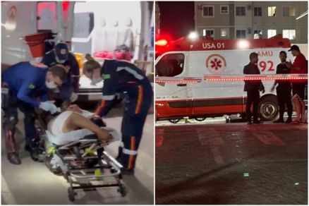 Samu prestou atendimento emergencial antes de encaminhar homem ao hospital
