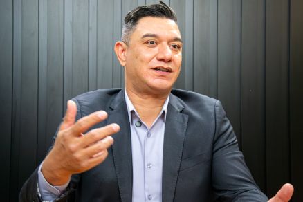 O empresrio Ronye Steffan, da Percent Brasil: alta taxa de indecisos