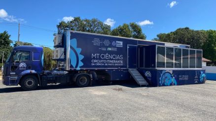 Carreta do MT Cincias leva experimentos cientficos para todas as regies de Mato Grosso