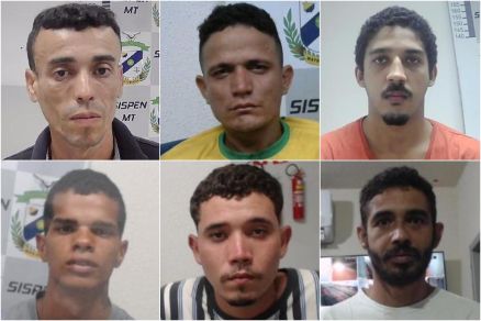Juliano, Edvaldo, Luan, Ismael, Bruno e Sandro fugiram do Ahmenon hoje (14)