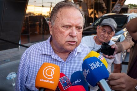 O ex-governador e ex-senador Blairo Maggi, que  primo dos donos do Grupo Bom Futuro