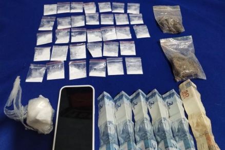 Todo o material apreendido foi encaminhado  delegacia de Polcia Civil