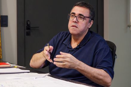 O editor-chefe do MidiaNews, Anselmo Carvalho Pinto, que faleceu neste domingo 