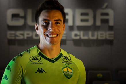 O goleiro Luan Polli, contratado pelo Cuiab nesta semana