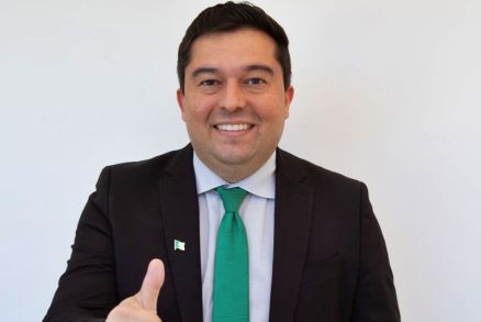 O suplente de vereador Jean Barros, que assumiu no lugar de Ilde Taques em Cuiab 