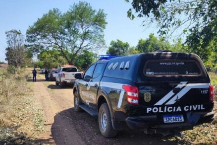 A Polcia Civil foi acionada para atender o caso do encontro do corpo de Christian
