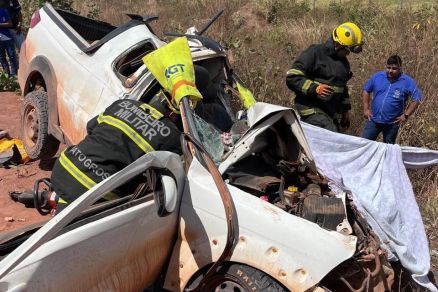 A vtima no resistiu aos ferimentos e morreu no local 