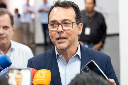 O deputado estadual Ldio Cabral, que falou sobre a chapa do PT para a Cmara Federal 