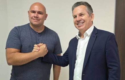 O prefeito de Cuiab Abilio Brunini e o governador Mauro Mendes: aliana em 2026