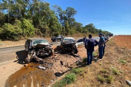 O acidente ocorreu na manh desta sexta-feira (22) na rodovia BR-163, em Sorriso