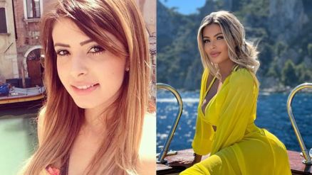 Janana Prazeres aos 18 anos e depois aos 35 anos: modelo precisou refazer facial para renovar CNH