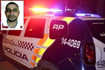 No detalhe, o criminoso Fl�vio Castro de Lima, conhecido como �Sapinho