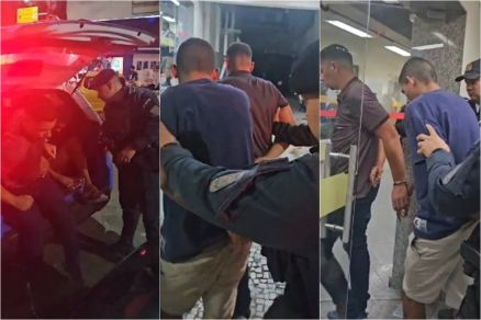 Eles foram capturados em um apart-hotel em Copacabana, no Rio de Janeiro 