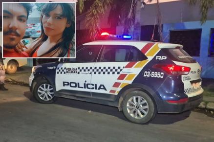 O feminicdio foi registrado na casa de Lucas e Ana Paula (em detalhe)