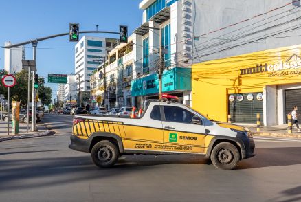 A Semob bloqueia ruas pr�ximas � Arena Pantanal 