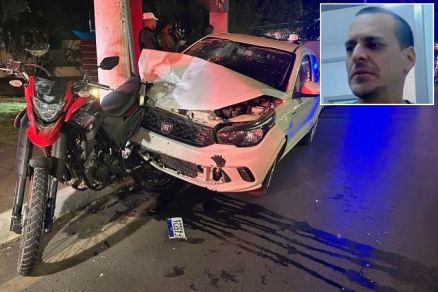 Jerfson Santana Vieira (detalhe) prestou depoimento na Central de Flagrantes da Capital